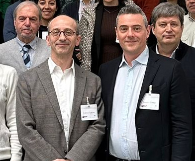 The two TRANSPAN Action Chairs at a network meeting